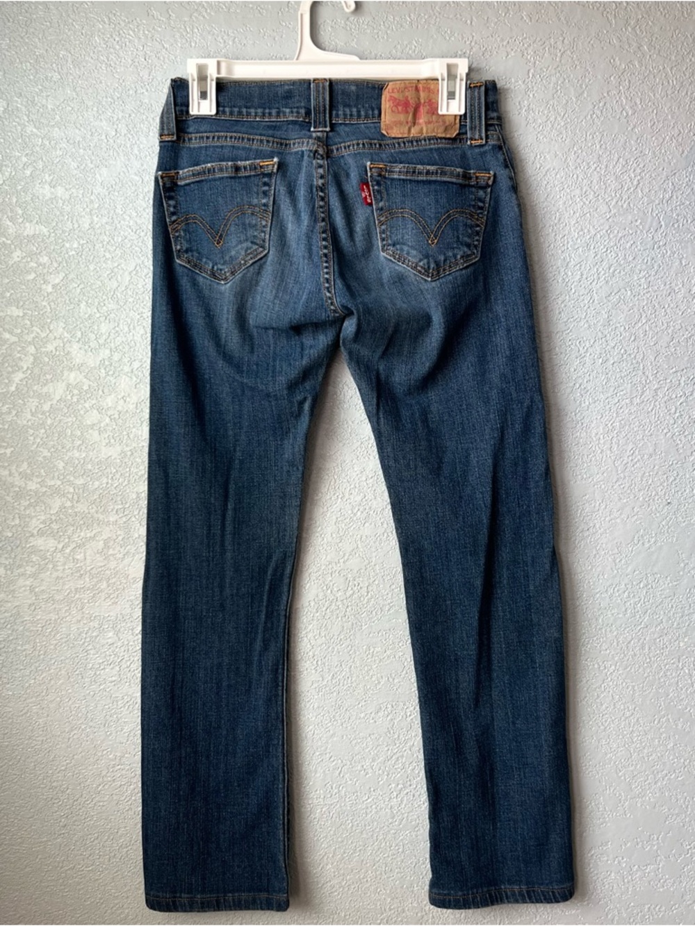 Vintage Y2K Levi’s Slouch Straight Jeans Low Rise Medium Wash Denim Size 3 - Picture 2 of 7
